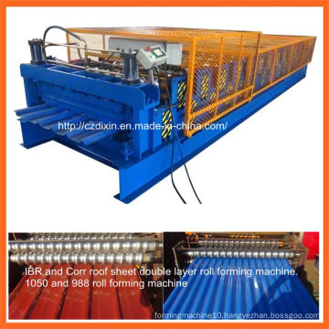 Dx Double Layer Metal Roof Sheet Roll Forming Machine